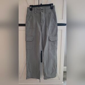 Women's Gray Cargo Pants